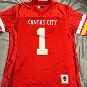 KANSAS CITY WORTHY‎ #1 Football Jersey, Pro Zone KopKoc, Men's